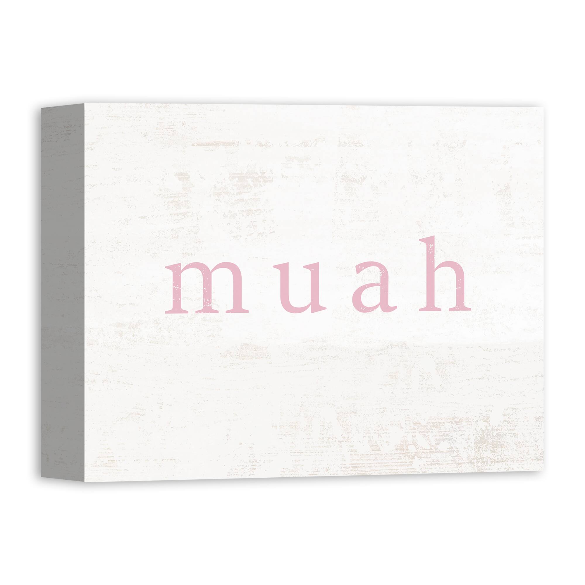 Muah Canvas Wall Art